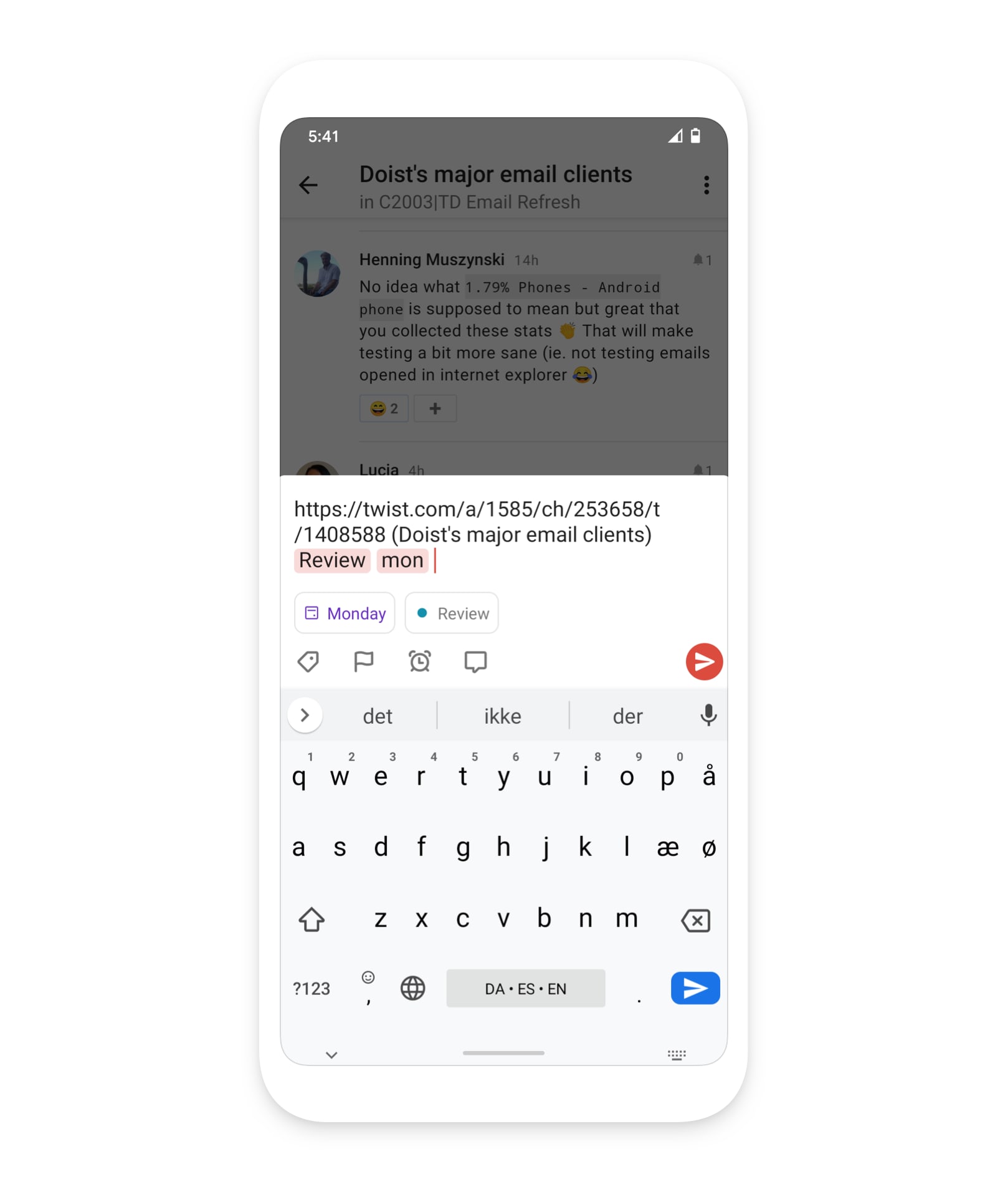 Todoist Twist