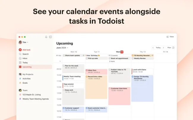 Propojte si kalendář s Todoist